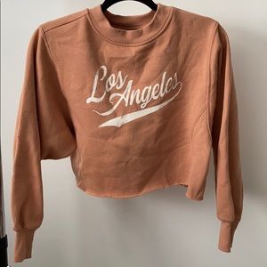 Cropped sweatshirt